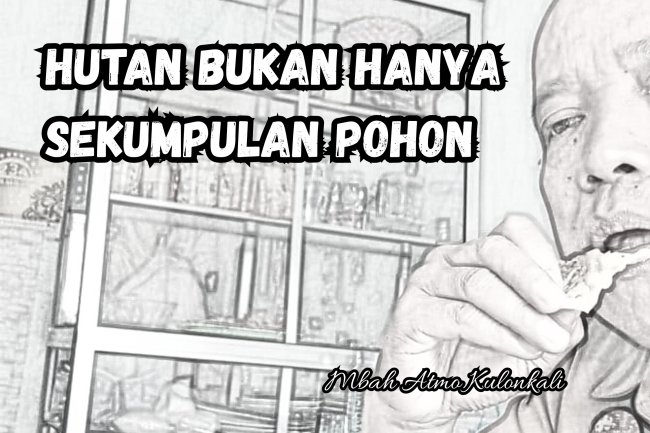HUTAN BUKAN HANYA SEKUMPULAN POHON