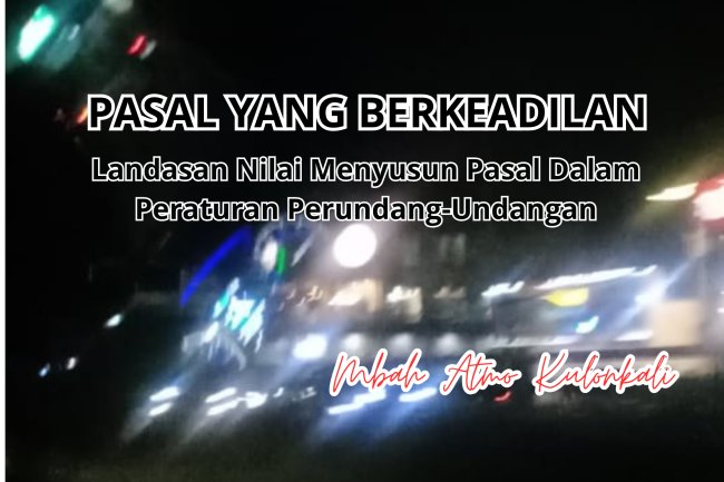 PASAL YANG BERKEADILAN